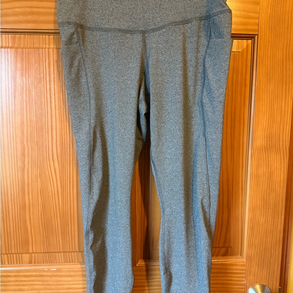 Gray High-Waisted Leggings NWOT